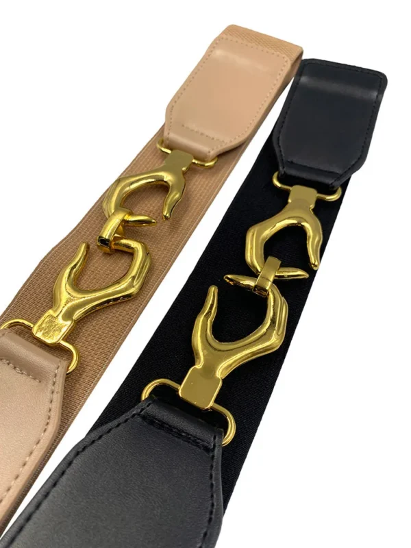 Hook hook buckle ring thin waist belt
