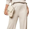 Lounge Sets for Women 2024 Fall 2 Piece Knit Outfits Long Sleeve Pullover Tops Wide Leg Pants Sweaters Tracksuits
