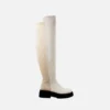 Women Knee Length Low Heel Boot