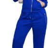 Women 2 Piece Outfits Sweatsuit Zip Up Hoodie Jacket Jogger SweatPants Lounge Matching Sweat Set