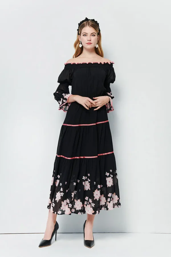 Multiple layers of letter collar through skin